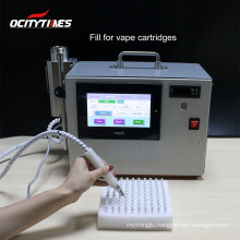 2021 manually operation cbd vaporizer electric cigarette bottles TF-M filling machine